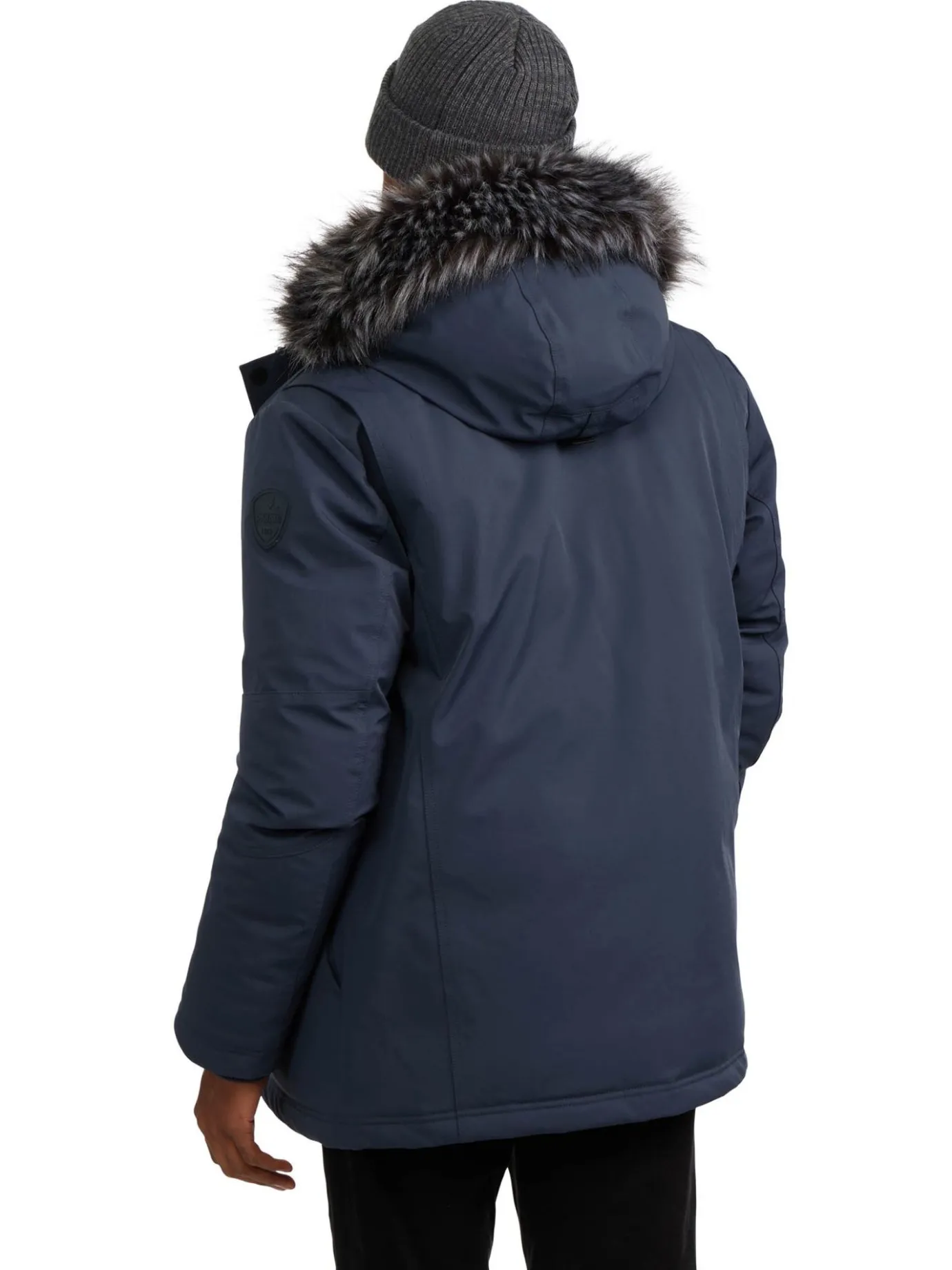Best Sale Soren Parka Pour Hommes Avec Contour En Fausse Fourrure Hommes Parkas