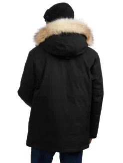 Sale Soren Parka Pour Hommes Avec Contour En Fausse Fourrure Hommes Parkas