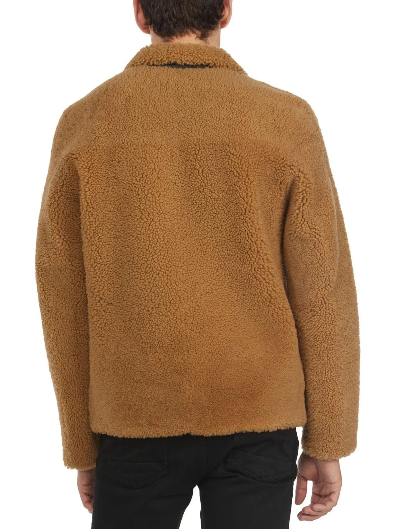 Cheap Teddy Manteau En Peau De Mouton Pour Hommes Hommes Bombers