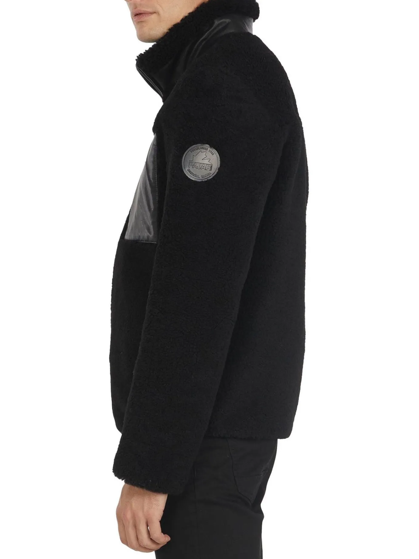 Fashion Teddy Manteau En Peau De Mouton Pour Hommes Hommes Bombers