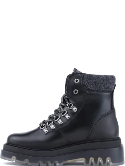 New Vienna Botte A Lacets Pour Femmes Femmes Bottes D'Hiver