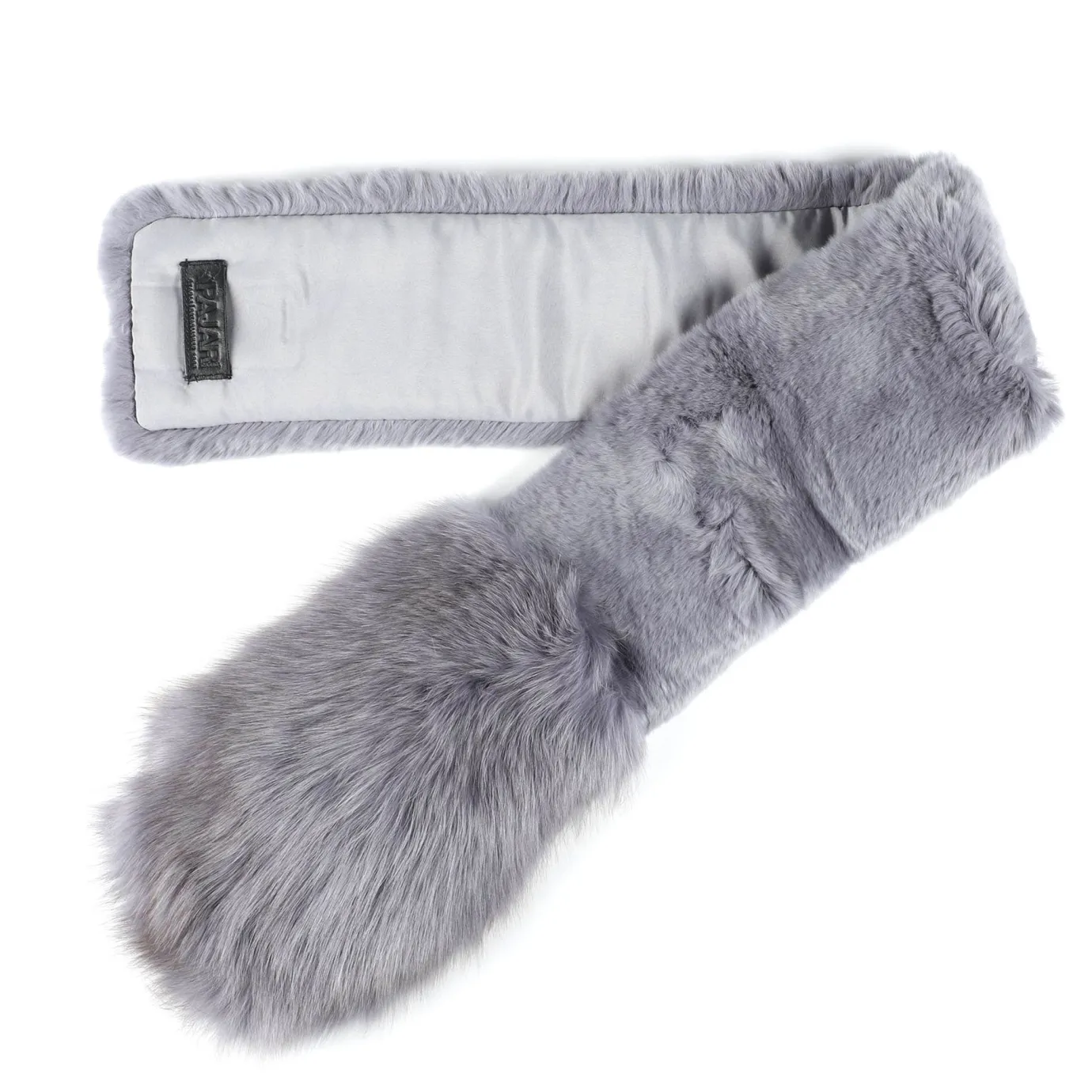 Clearance Violette Echarpe En Fourrure Pour Femmes Femmes Écharpes