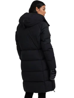 Fashion Zaniah Manteau Matelasse Long Pour Femmes Femmes Matelassés