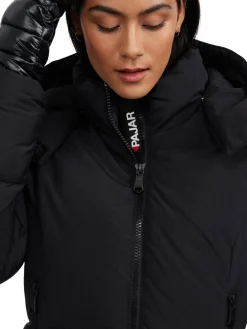 Fashion Zaniah Manteau Matelasse Long Pour Femmes Femmes Matelassés