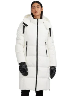 Best Zaniah Manteau Matelasse Long Pour Femmes Femmes Matelassés
