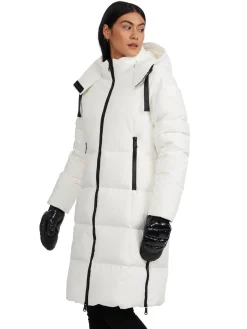 Best Zaniah Manteau Matelasse Long Pour Femmes Femmes Matelassés