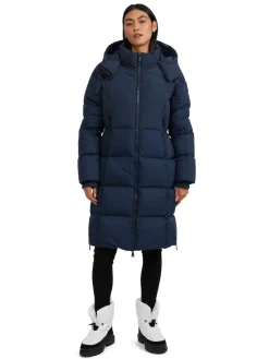 Cheap Zaniah Manteau Matelasse Long Pour Femmes Femmes Matelassés